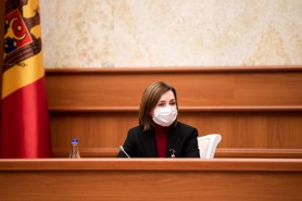 Maia Sandu a avut astăzi o nouă rundă de consultări referitoare la posibilele căi de depășire a crizei politice
